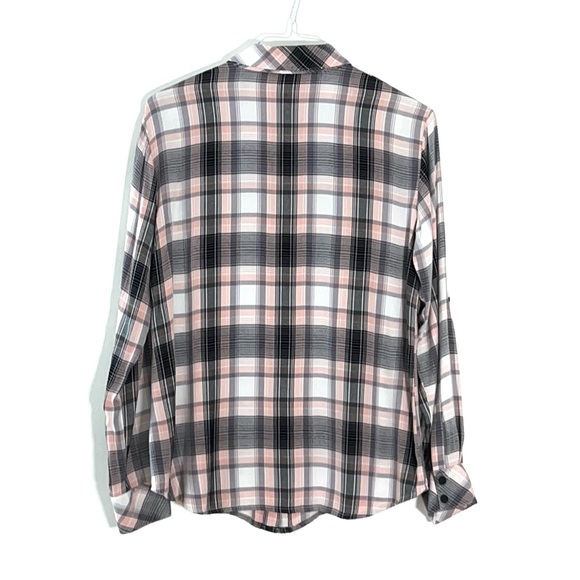 Sanctuary Women’s Boyfriend Plaid Shirt - Picture 3 of 11